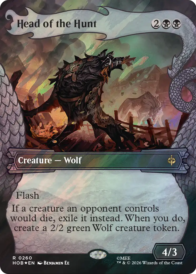 Head of the Hunt (Showcase) (Surge Foil) [The Hobbit] | Exor Games Summserside