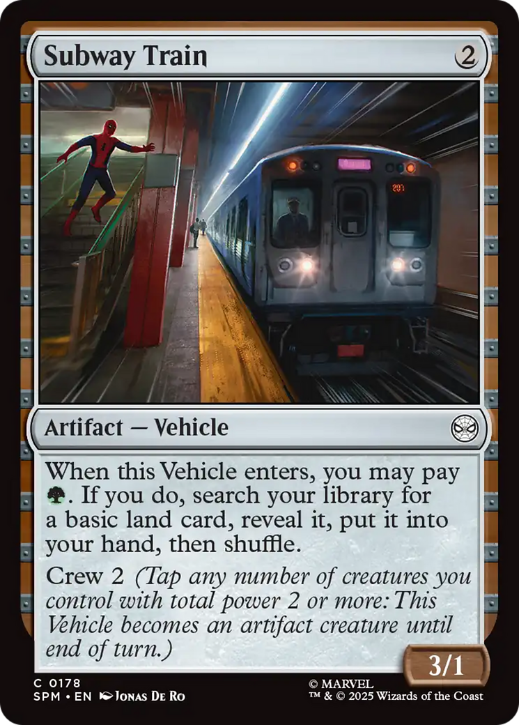Subway Train [Marvel's Spider-Man] | Exor Games Summserside