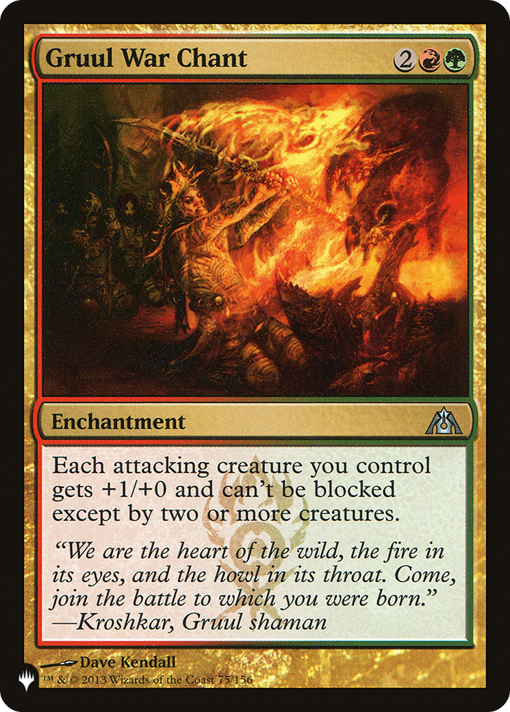 Gruul War Chant [The List] | Exor Games Summserside