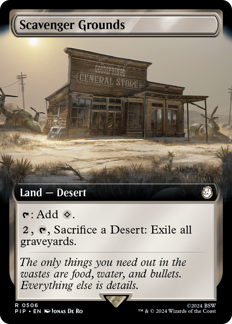 Scavenger Grounds (Extended Art) [Fallout] | Exor Games Summserside