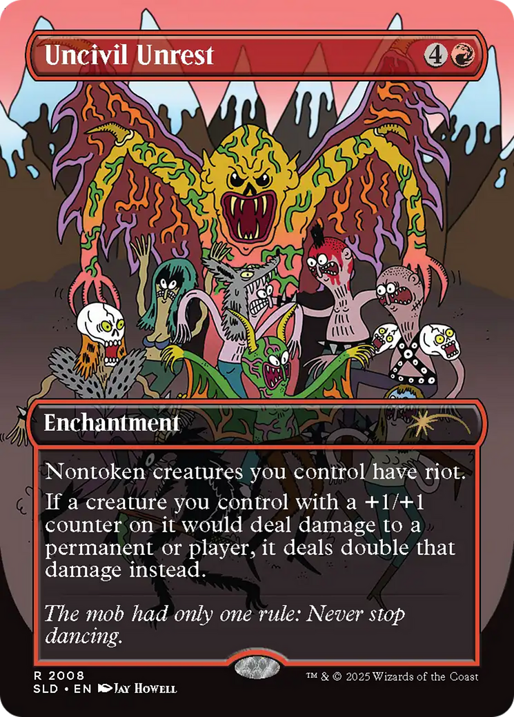 Uncivil Unrest (Rainbow Foil) [Secret Lair Drop Series] | Exor Games Summserside