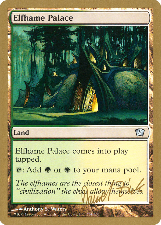 Elfhame Palace (Daniel Zink) [World Championship Decks 2003] | Exor Games Summserside