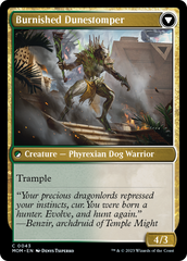Tarkir Duneshaper // Burnished Dunestomper [March of the Machine] | Exor Games Summserside