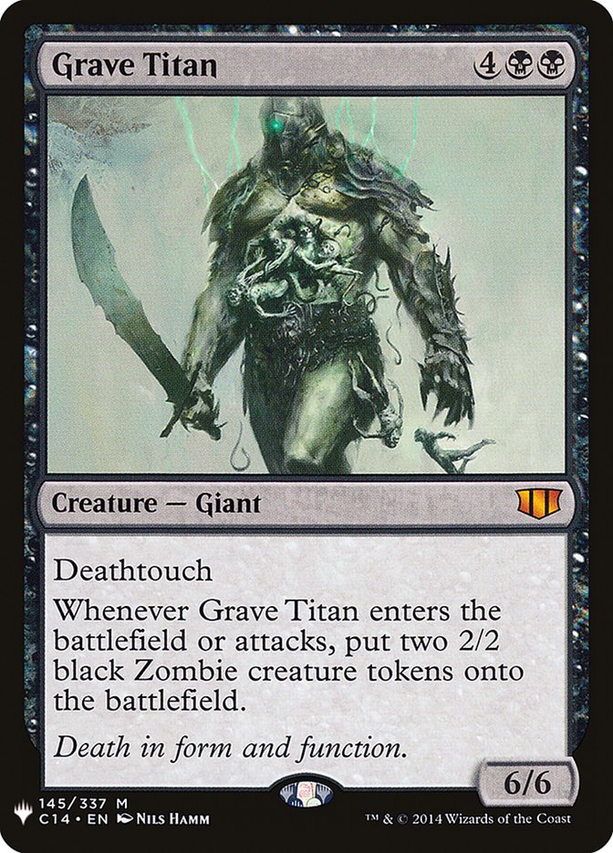 Grave Titan [Mystery Booster] | Exor Games Summserside