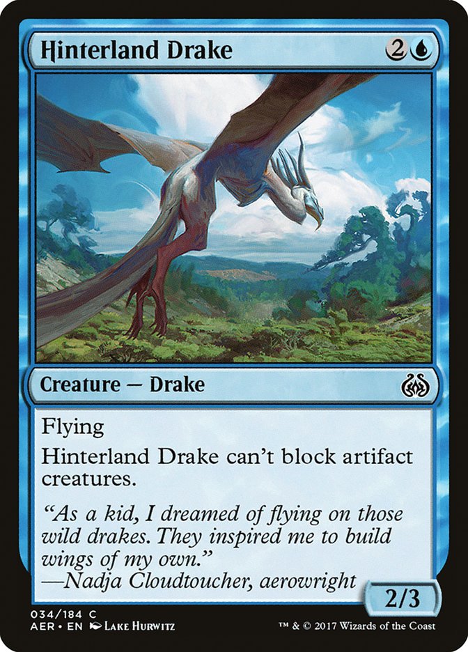 Hinterland Drake [Aether Revolt] | Exor Games Summserside