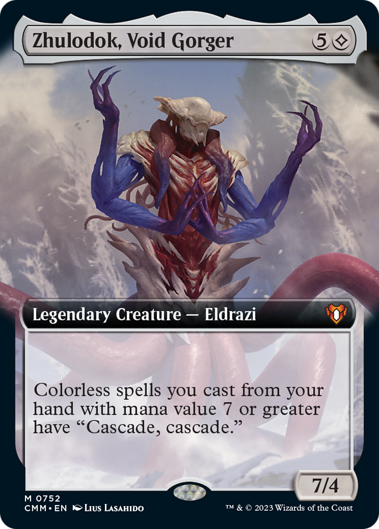 Zhulodok, Void Gorger (Extended Art) [Commander Masters] | Exor Games Summserside