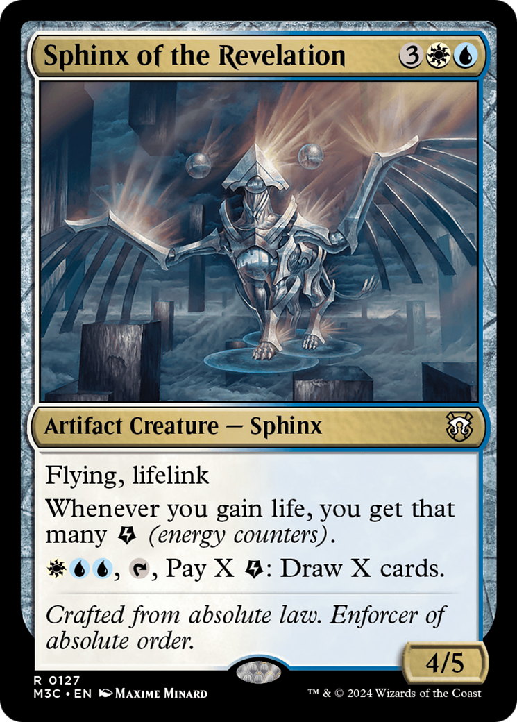 Sphinx of the Revelation (Ripple Foil) [Modern Horizons 3 Commander] | Exor Games Summserside