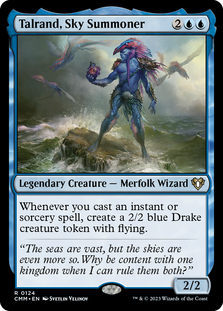 Talrand, Sky Summoner [Commander Masters] | Exor Games Summserside