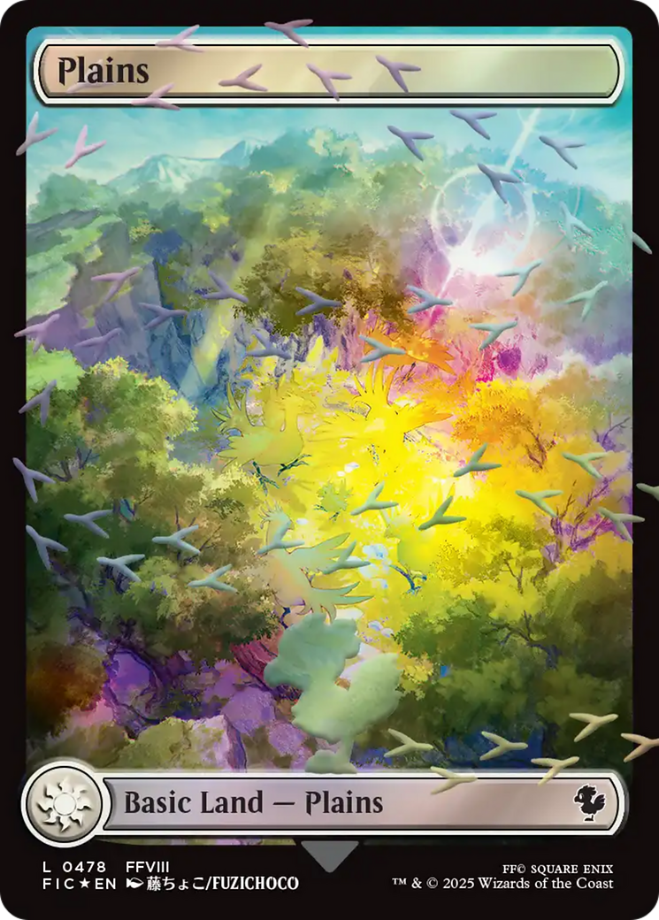 Plains (Chocobo Track Foil) [FINAL FANTASY Commander] | Exor Games Summserside