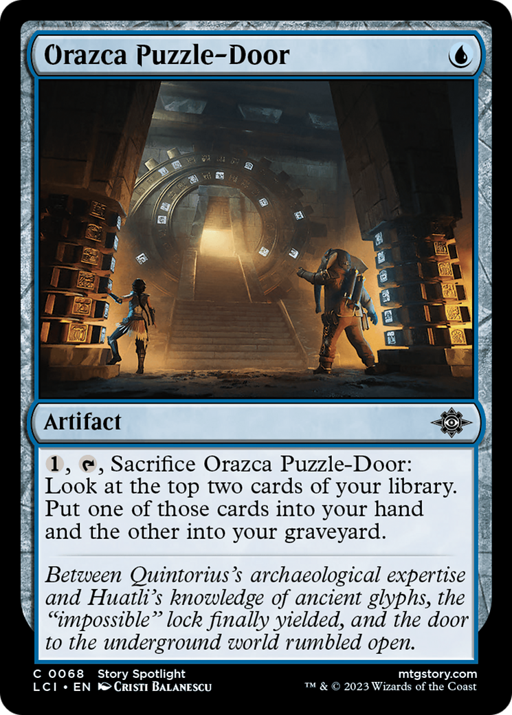 Orazca Puzzle-Door [The Lost Caverns of Ixalan] | Exor Games Summserside