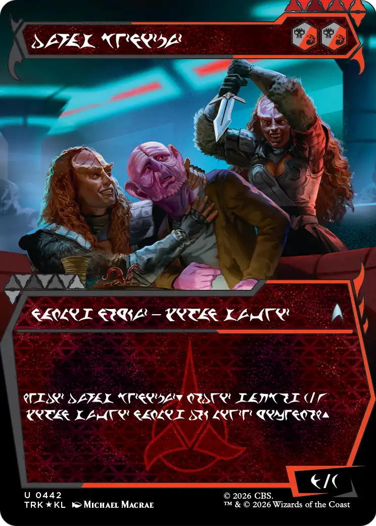 The Duras Sisters (Showcase) (Klingon) [Star Trek] | Exor Games Summserside