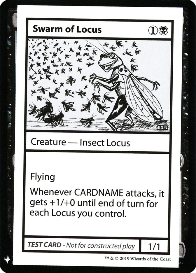 Swarm of Locus [Mystery Booster Playtest Cards] | Exor Games Summserside