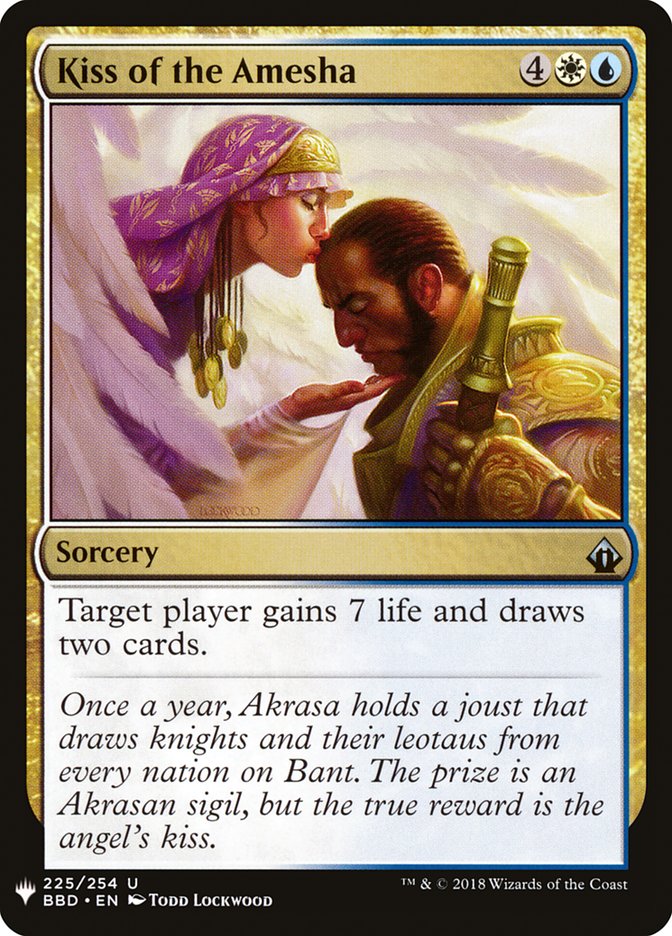 Kiss of the Amesha [Mystery Booster] | Exor Games Summserside