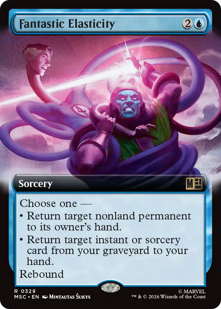 Fantastic Elasticity (Extended Art) [Marvel Super Heroes Commander] | Exor Games Summserside