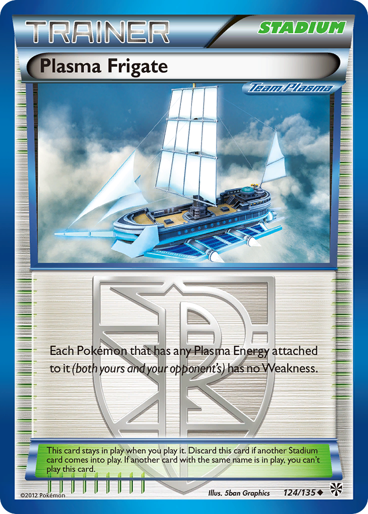 Plasma Frigate (124/135) [Black & White: Plasma Storm] | Exor Games Summserside