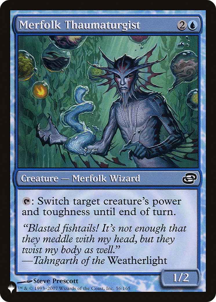 Merfolk Thaumaturgist [The List] | Exor Games Summserside