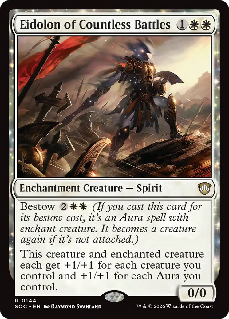 Eidolon of Countless Battles [Secrets of Strixhaven Commander] | Exor Games Summserside
