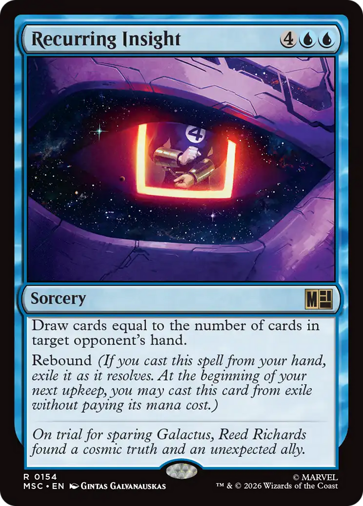 Recurring Insight [Marvel Super Heroes Commander] | Exor Games Summserside