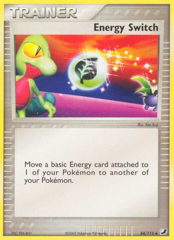 Energy Switch (84/115) [EX: Unseen Forces] | Exor Games Summserside