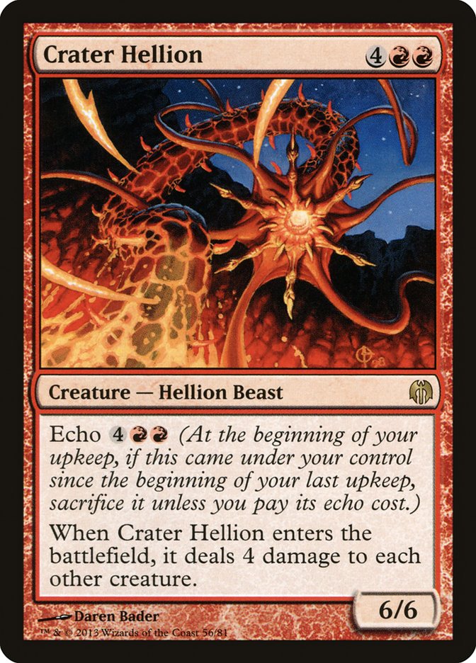 Crater Hellion [Duel Decks: Heroes vs. Monsters] | Exor Games Summserside