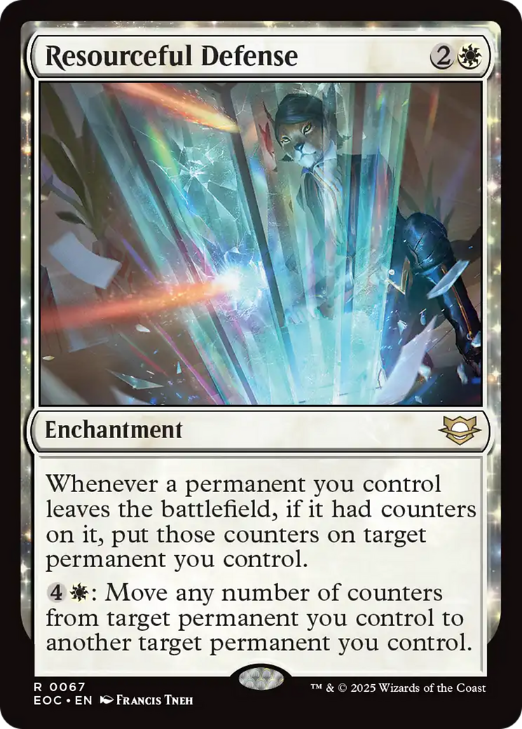 Resourceful Defense [Edge of Eternities Commander] | Exor Games Summserside