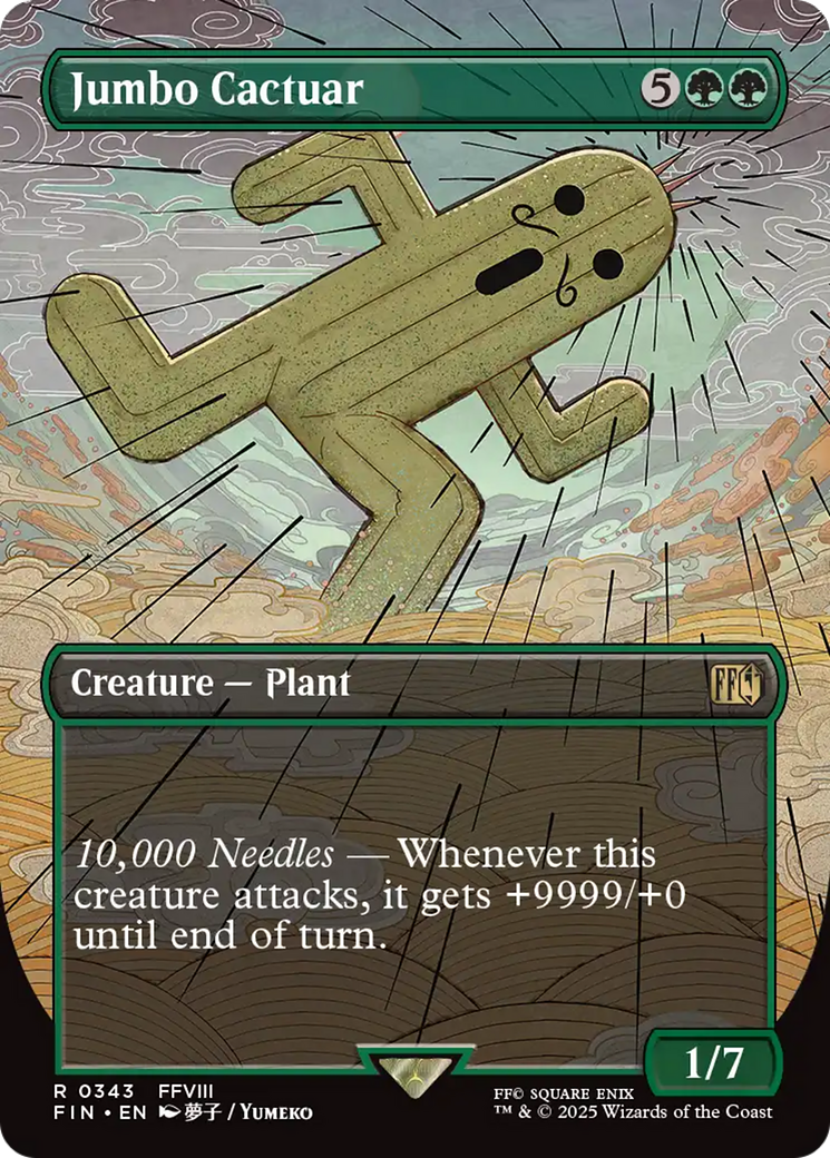 Jumbo Cactuar (Borderless) [FINAL FANTASY] | Exor Games Summserside