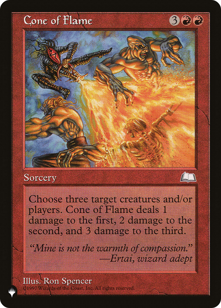 Cone of Flame [The List] | Exor Games Summserside