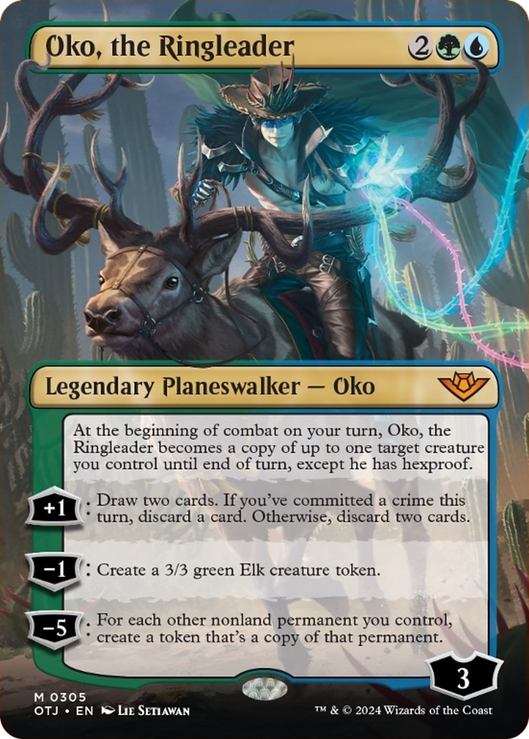 Oko, the Ringleader (Borderless) [Outlaws of Thunder Junction] | Exor Games Summserside