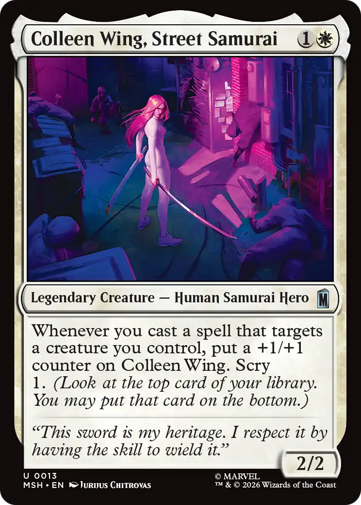 Colleen Wing, Street Samurai [Marvel Super Heroes] | Exor Games Summserside