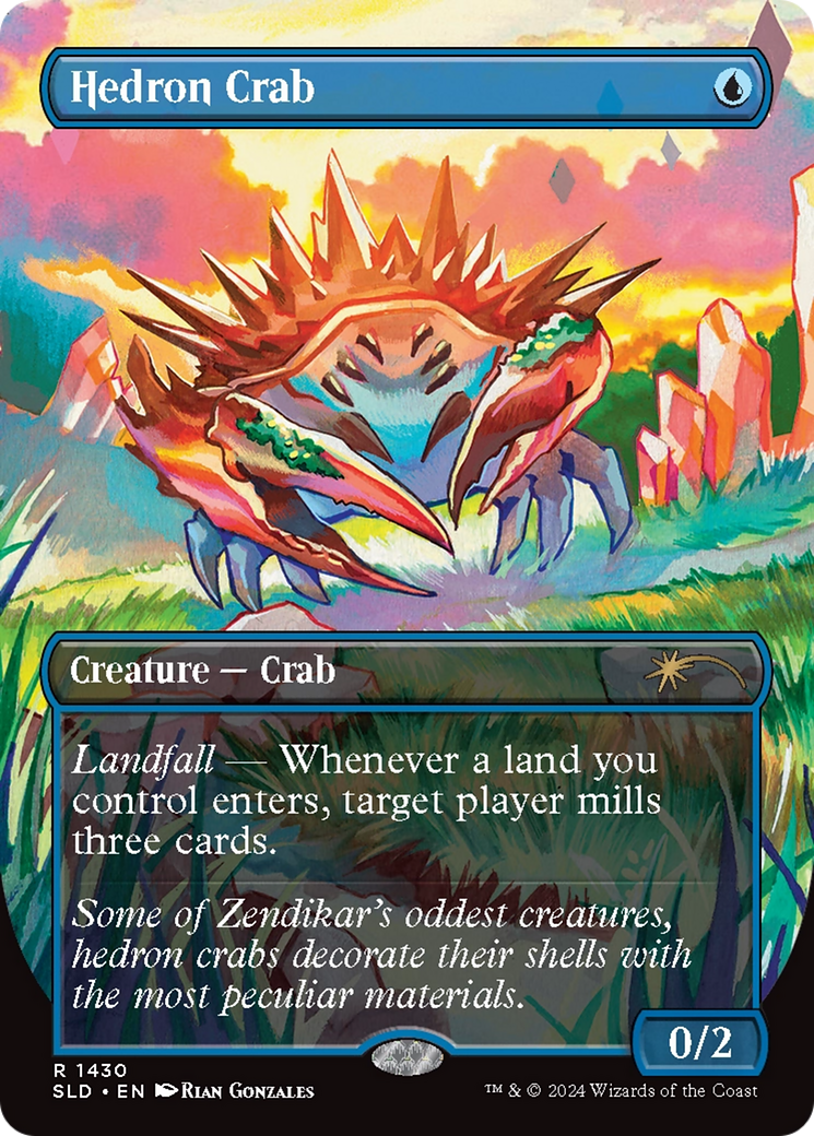Hedron Crab (Rainbow Foil) [Secret Lair Drop Series] | Exor Games Summserside