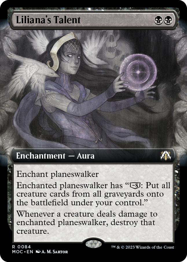 Liliana's Talent (Extended Art) [March of the Machine Commander] | Exor Games Summserside