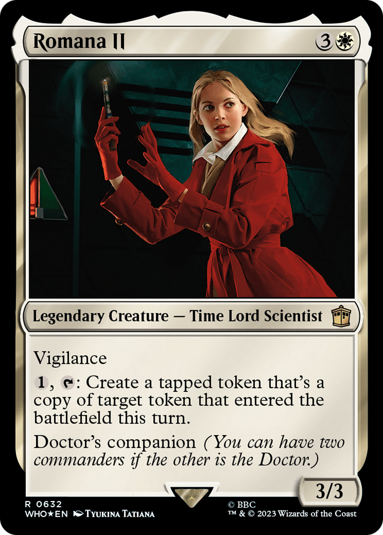 Romana II (Surge Foil) [Doctor Who] | Exor Games Summserside