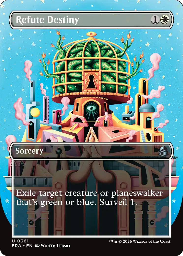 Refute Destiny (Borderless) [Reality Fracture] | Exor Games Summserside