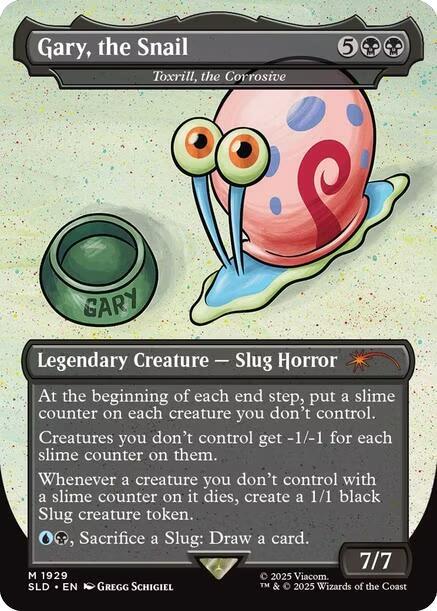 Gary, the Snail - Toxrill, the Corrosive [Secret Lair Drop Series] | Exor Games Summserside