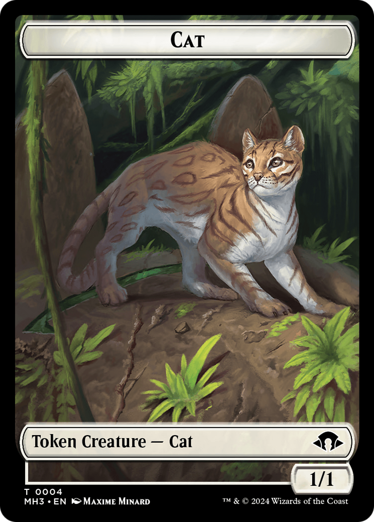 Cat Token [Modern Horizons 3 Tokens] | Exor Games Summserside