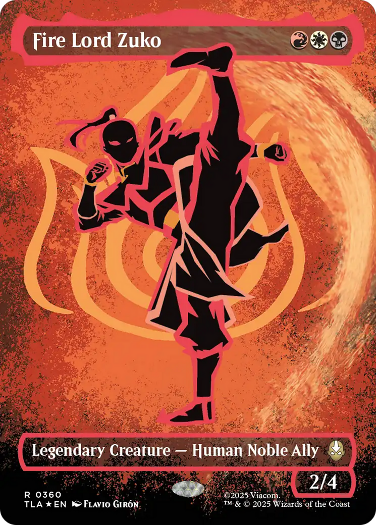 Fire Lord Zuko (Borderless Battle Pose) [Avatar: The Last Airbender] | Exor Games Summserside