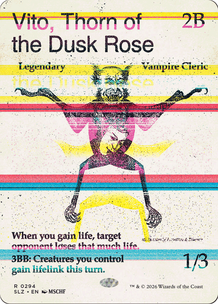 Vito, Thorn of the Dusk Rose (0294) [Secret Lair x MSCHF: The Zeta Set] | Exor Games Summserside