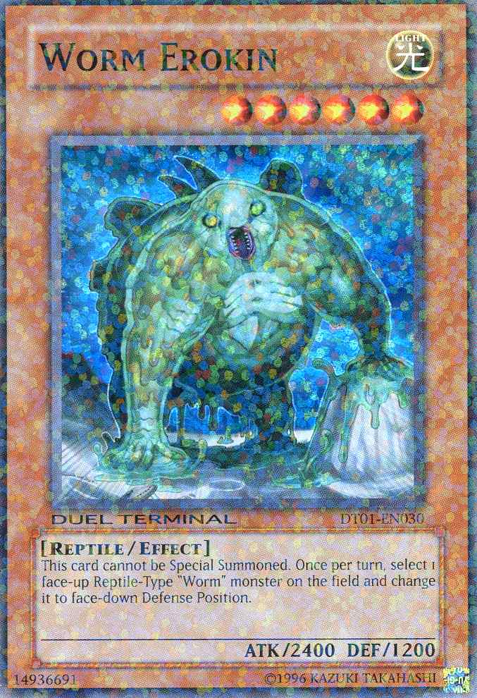 Worm Erokin [DT01-EN030] Super Rare | Exor Games Summserside