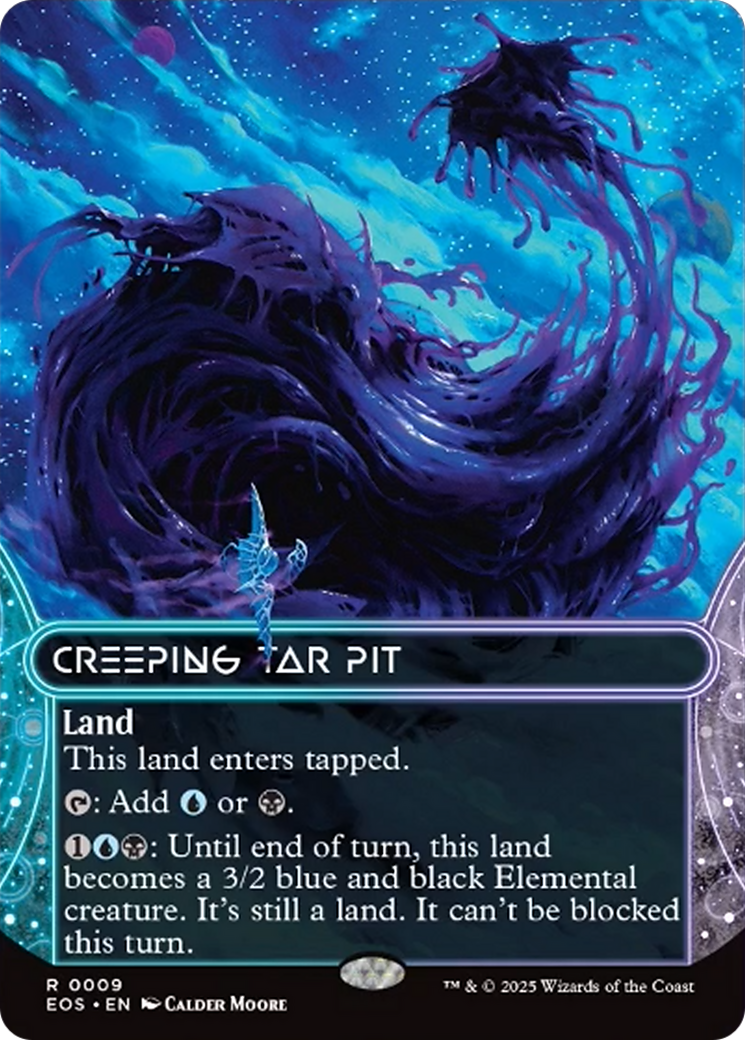 Creeping Tar Pit (0009) (Bordelress) [Edge of Eternities: Stellar Sights] | Exor Games Summserside