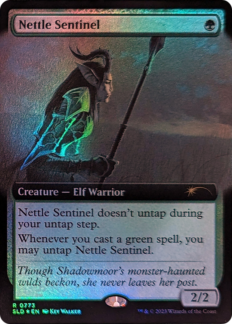 Nettle Sentinel (Extended Art) [Secret Lair Drop Series] | Exor Games Summserside