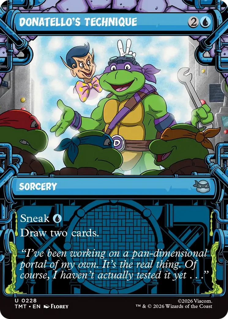 Donatello's Technique (Showcase) [Teenage Mutant Ninja Turtles] | Exor Games Summserside
