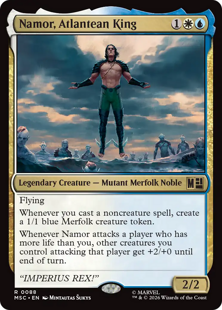Namor, Atlantean King [Marvel Super Heroes Commander] | Exor Games Summserside