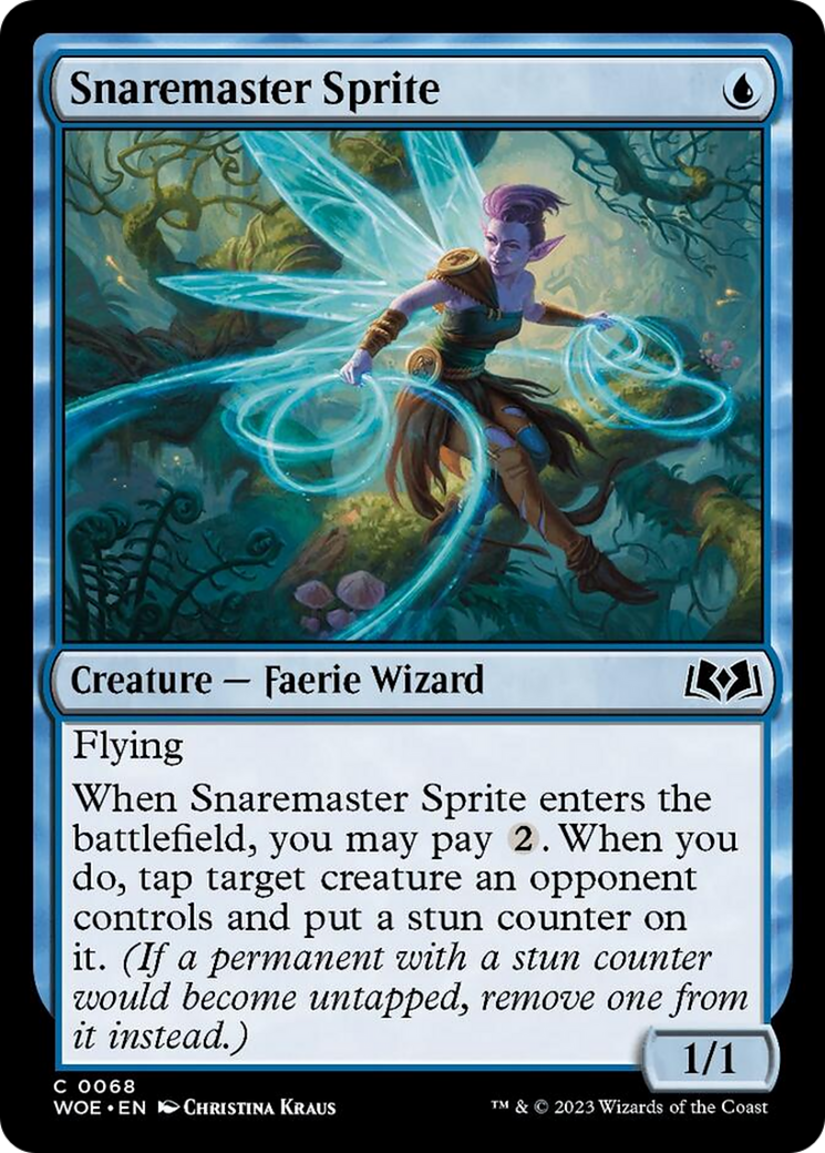 Snaremaster Sprite [Wilds of Eldraine] | Exor Games Summserside