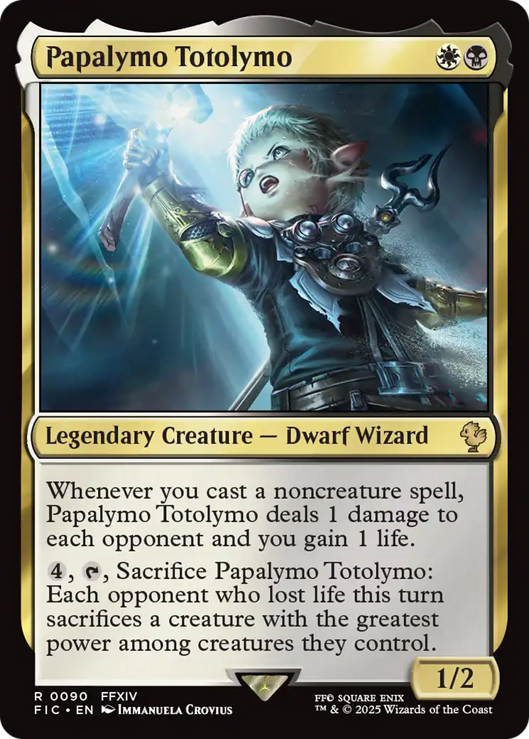 Papalymo Totolymo [FINAL FANTASY Commander] | Exor Games Summserside
