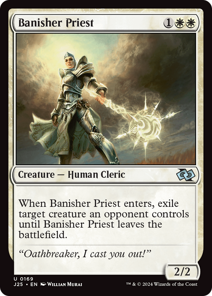 Banisher Priest [Foundations Jumpstart] | Exor Games Summserside