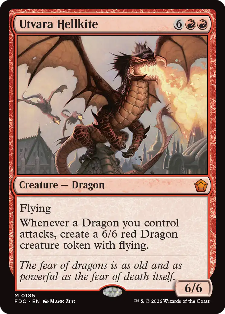 Utvara Hellkite [Foundations Commander] | Exor Games Summserside