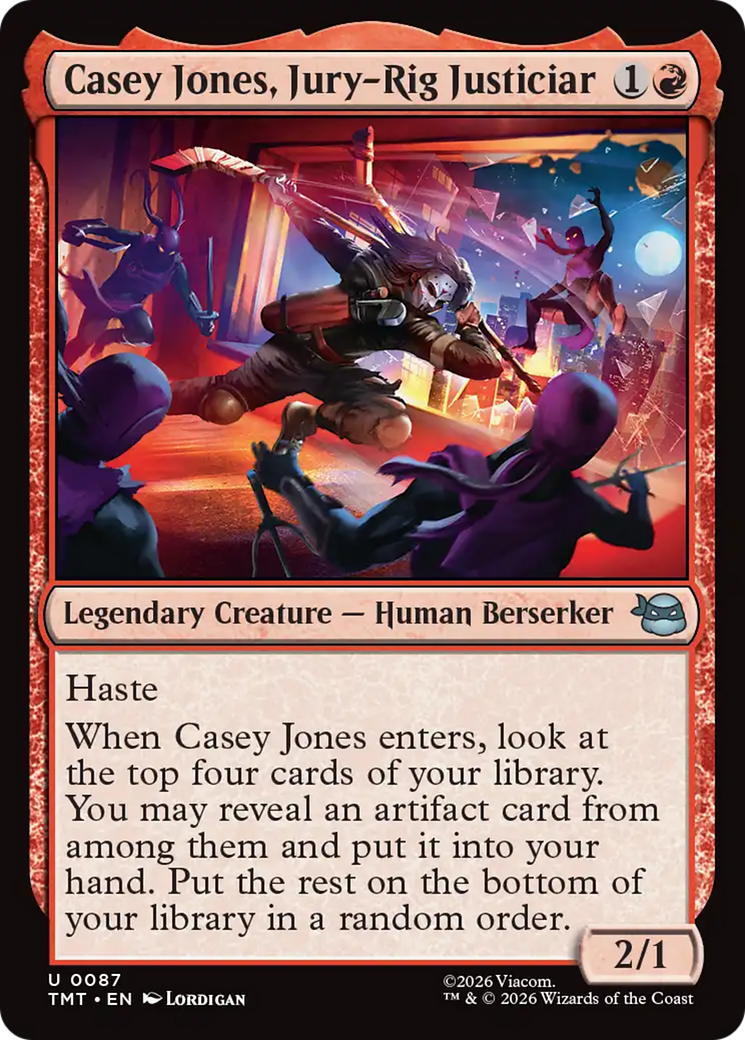 Casey Jones, Jury-Rig Justiciar [Teenage Mutant Ninja Turtles] | Exor Games Summserside
