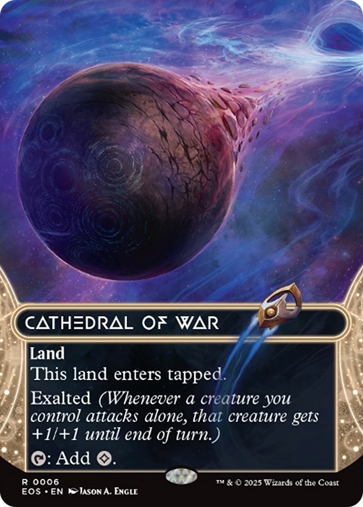 Cathedral of War (0006) (Borderless) [Edge of Eternities: Stellar Sights] | Exor Games Summserside