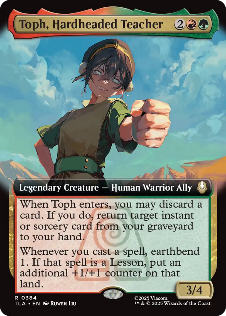 Toph, Hardheaded Teacher (Extended Art) [Avatar: The Last Airbender] | Exor Games Summserside