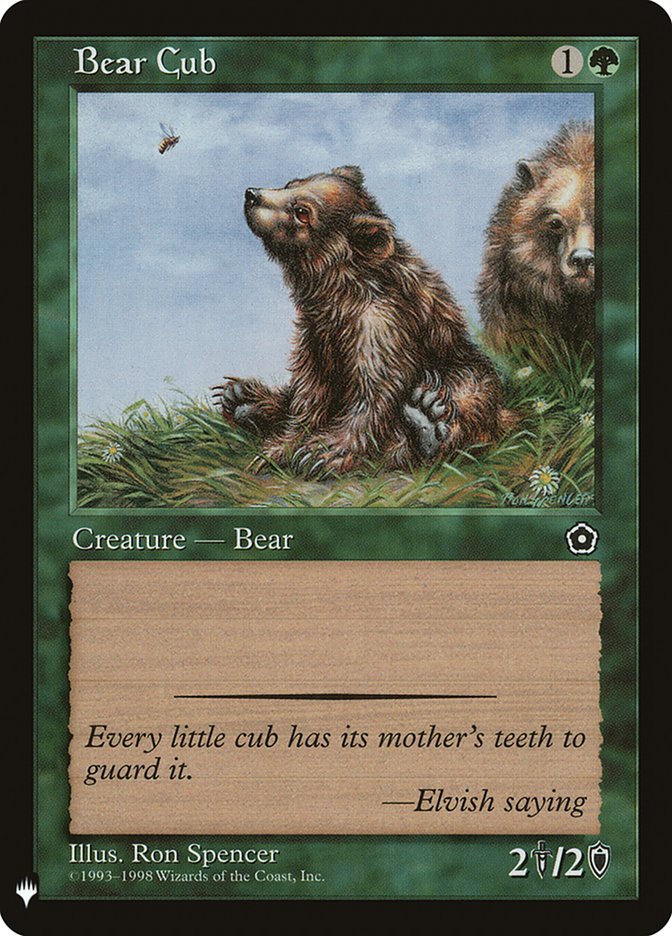 Bear Cub [Mystery Booster] | Exor Games Summserside